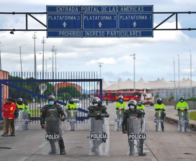 Paro Nacionl Portal Americas