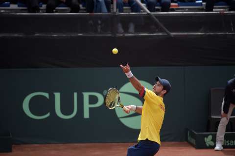 Colombia afronta sin favoritismo la serie de Copa Davis ante Eslovaquia