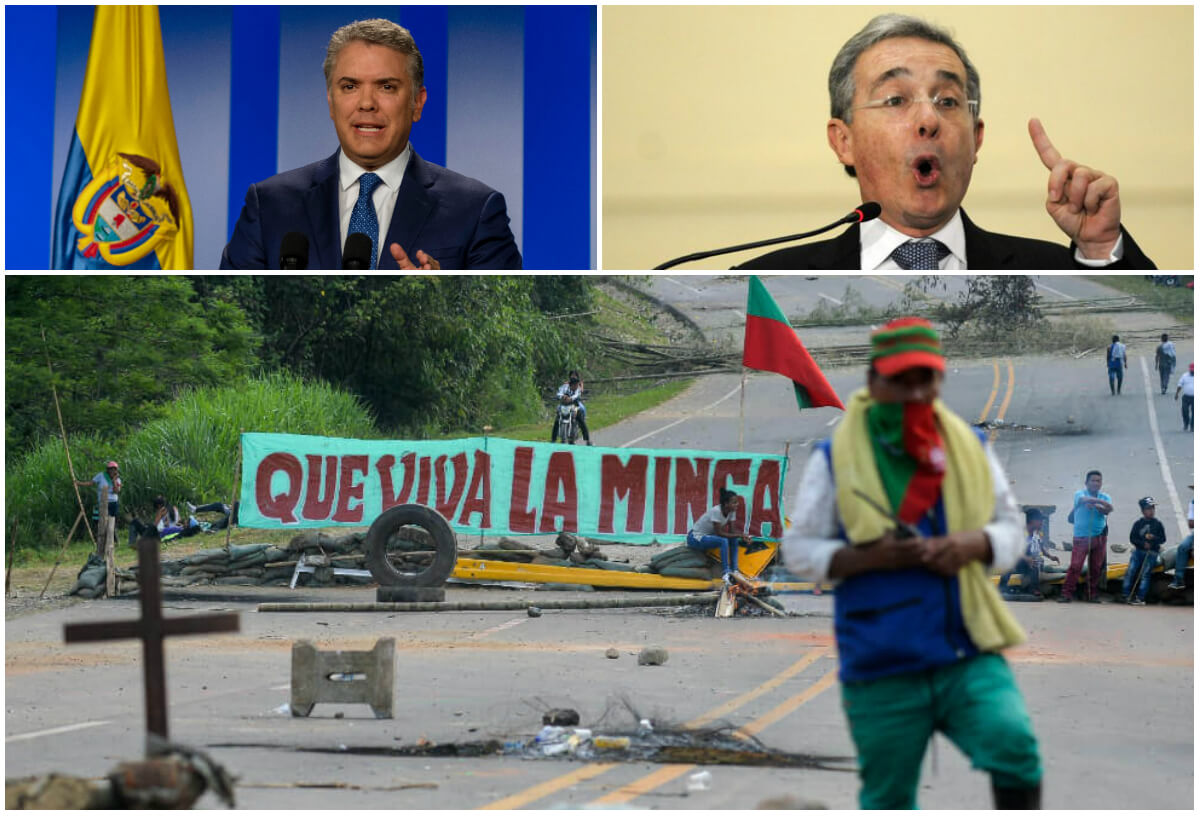 El senador Álvaro Uribe criticó el acuerdo del gobierno Duque con la minga. / Archivo-El Espectador