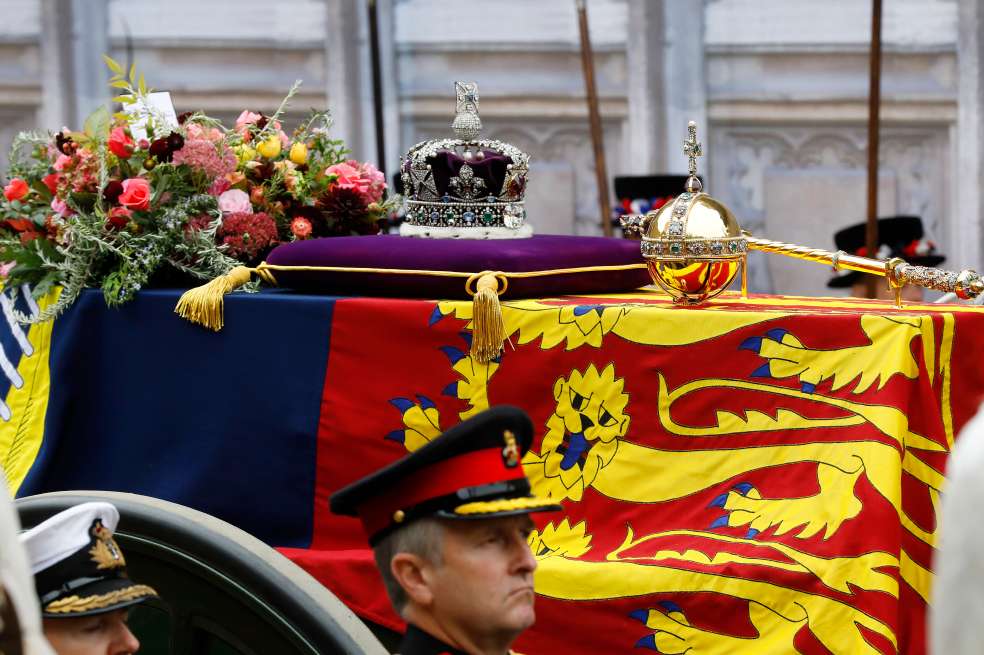 Funeral de la Reina Isabel II desde la Abadía de Westminster