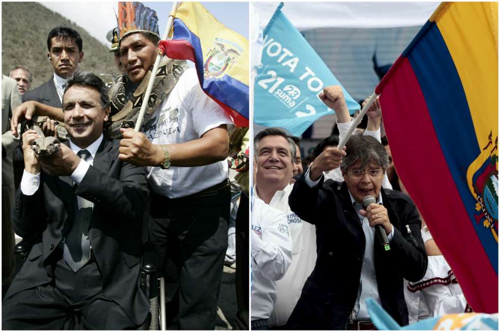 Lenín Moreno|Guillermo Lasso. / EFE.