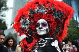 La mega procesión de catrinas en Ciudad de México