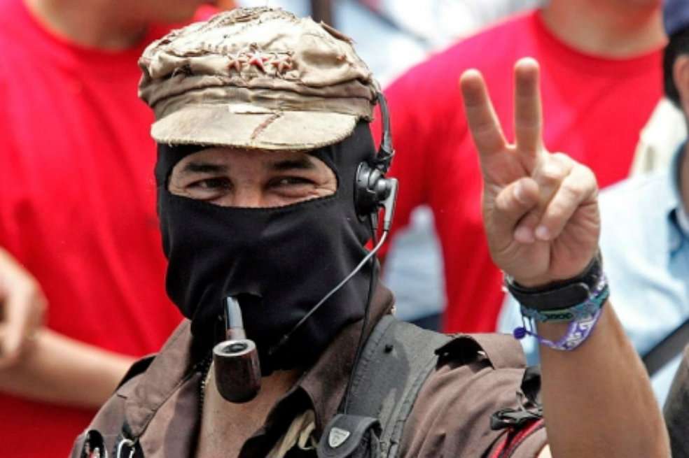 El subcomandante Marcos. / AFP