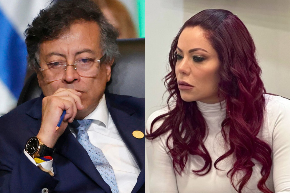 El presidente Gustavo Petro y la representante Gloria Arizabaleta.