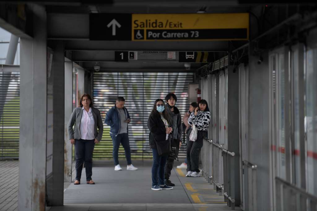 Estación Mandalay de Transmilenio.