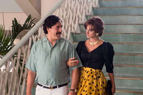 Javier Bardem y Penélope Cruz, nominados al Goya por filme sobre Pablo Escobar