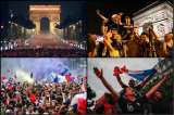 En imágenes: así celebró París la clasificación de Francia a la final del Mundial