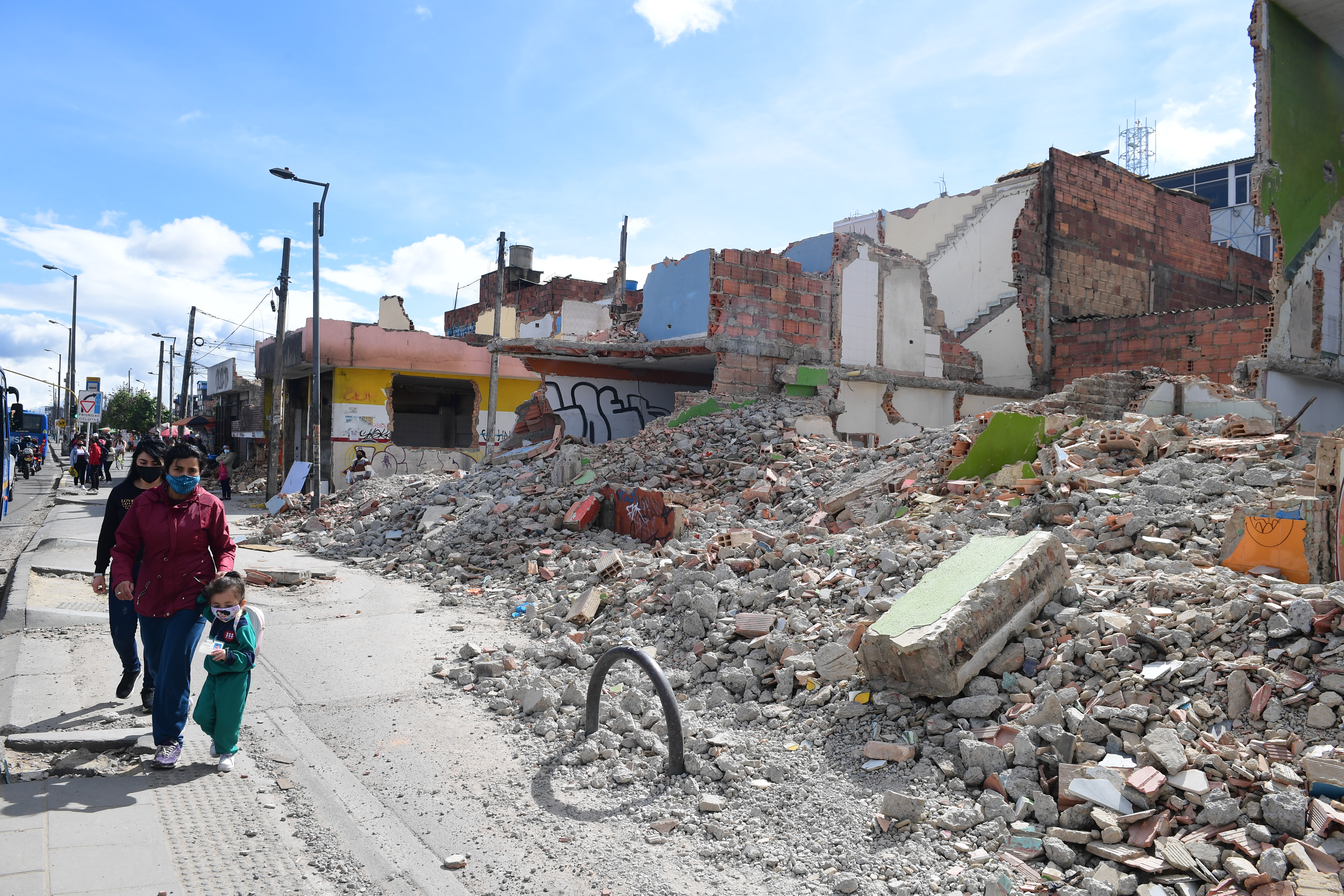 Obras Metro de Bogota - Americas con Cali
