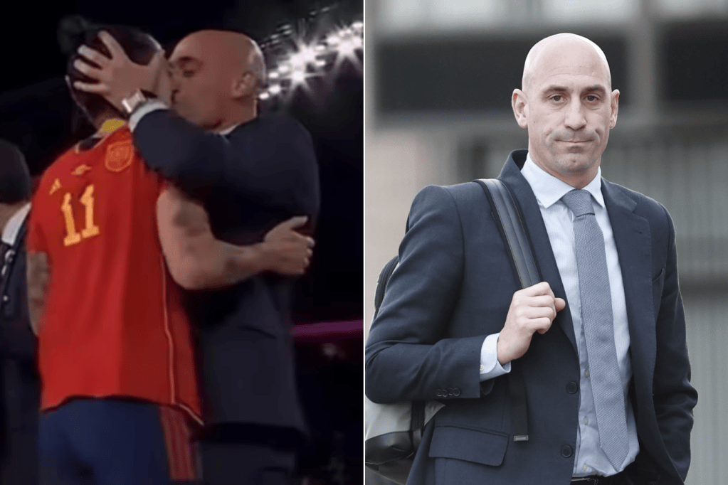 Luis Rubiales está acusado de agresión sexual y coacciones a Jenni Hermoso por el beso en la final del Mundial de 2023.