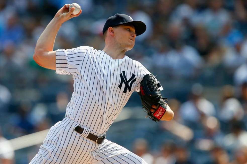 Sonny Gray, lanzador de los Yanquis. / AFP