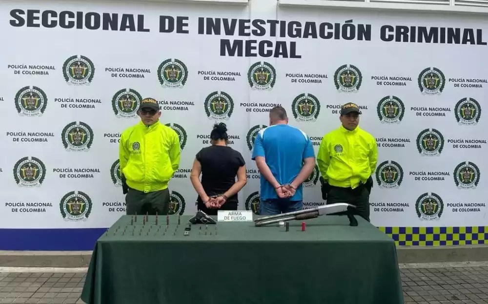 Las armas eran alquiladas por entre 200 mil y 700 mil pesos colombianos.