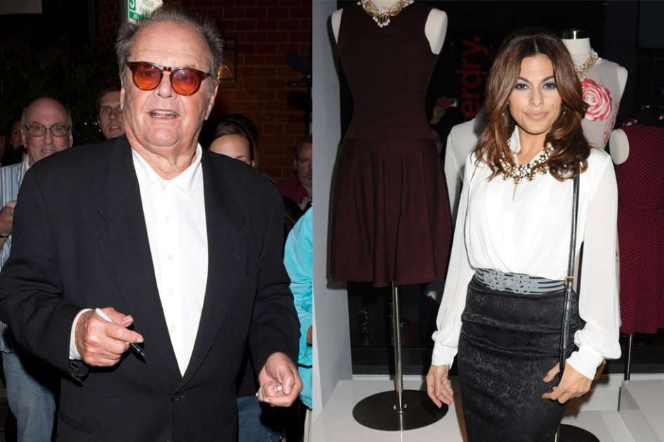 Jack Nicholson y Eva Mendes.