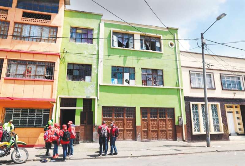 Tras la identificación de la casa de los masajes, la Secretaría de Seguridad adelantó un operativo allí. / Secretaría de Seguridad