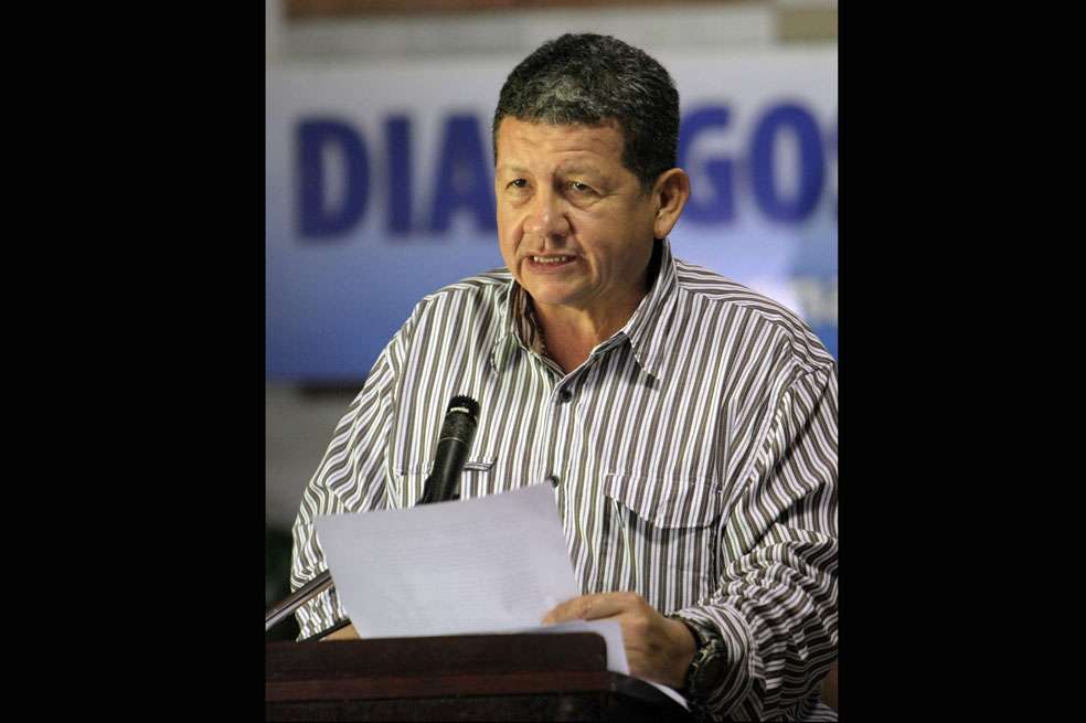 ‘Pablo Catatumbo’, negociador de las Farc en Cuba. / EFE