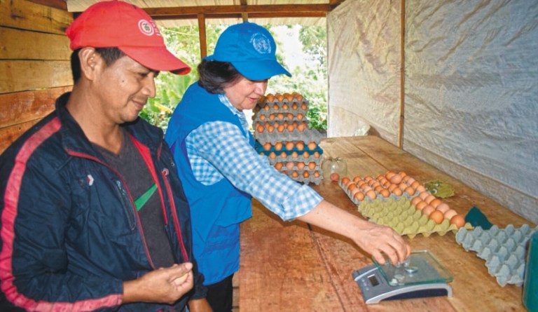 En Monterredondo resisten 40 excombatientes