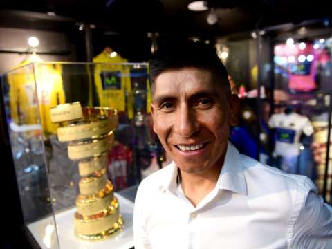 Nairo Quintana: “Todos mis triunfos son de Colombia”