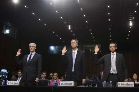Gigantes de Internet ante Congreso de EE.UU. por caso ruso
