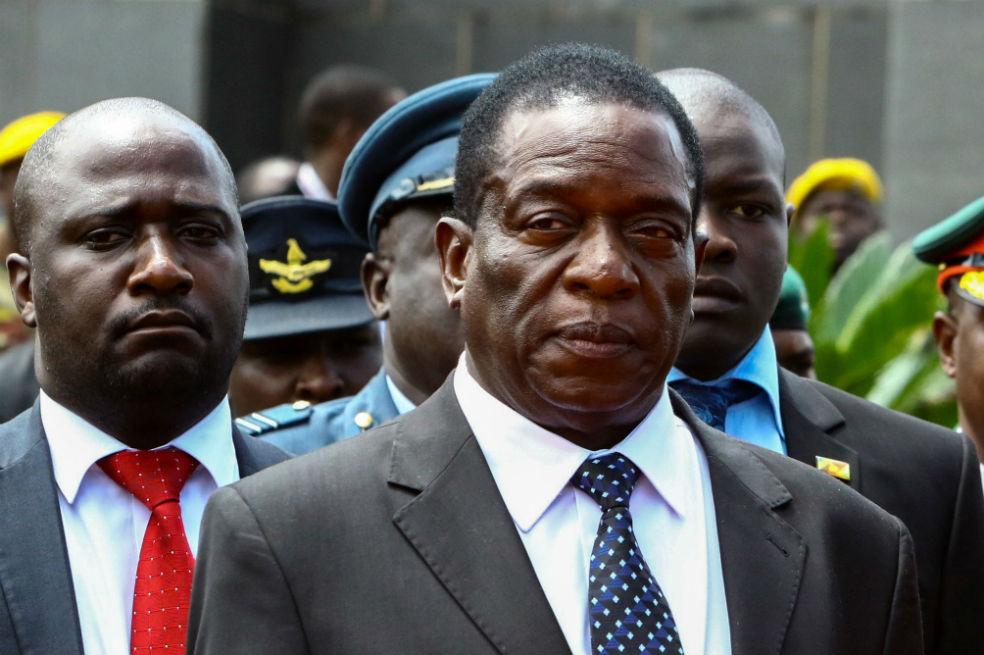 Emmerson Mnangagwa asumiría este miércoles el gobierno de Zimbabue. / AFP