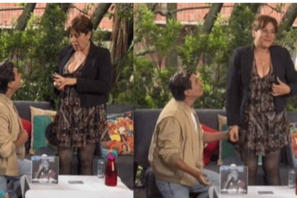 Alina Lozano le dio el sí a Jim Velásquez tras la propuesta de matrimonio en el programa Bravíssimo de City Tv.