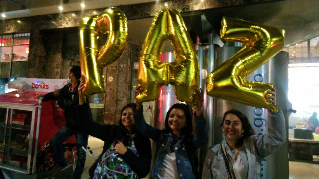 El 1 de junio de 2017 se realizó una nueva movilización ciudadana al centro de la capital rodeando la movilización del acuerdo de paz entre las Farc y el Gobierno. /Nicolás Sánchez