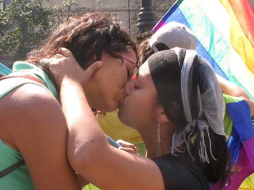 Mujeres lesbianas en Chile.