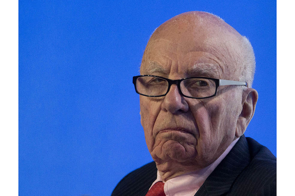 Rupert Murdoch es el accionista mayoritario de Fox Inc. / Bloomberg