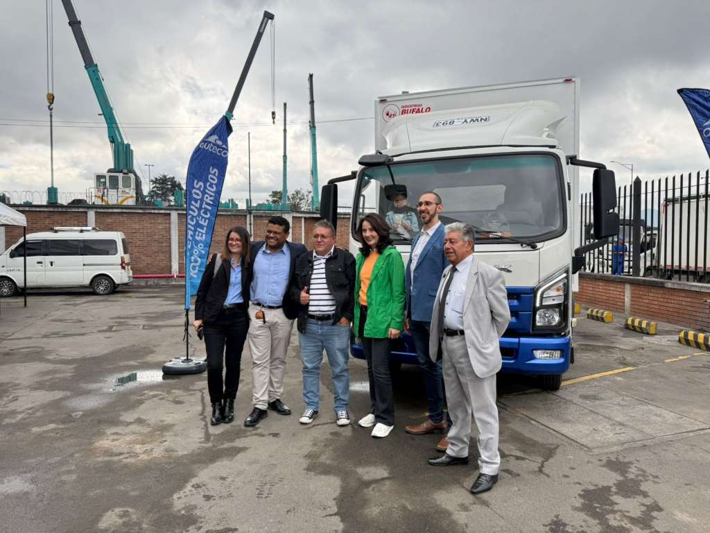 Primer camión 100 % eléctrico financiado por Foncarga.
