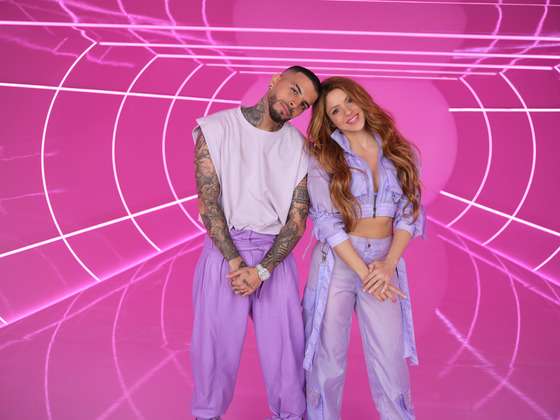 Shakira y Rauw Alejandro.