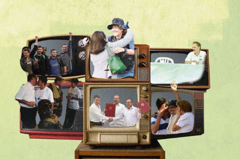 Los 15 momentos de la guerra y la paz que se han vivido en 70 años de la televisión