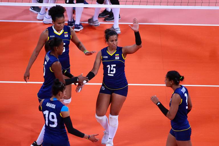 La selección colombiana femenina de voleibol irá por el oro en los Panamericanos