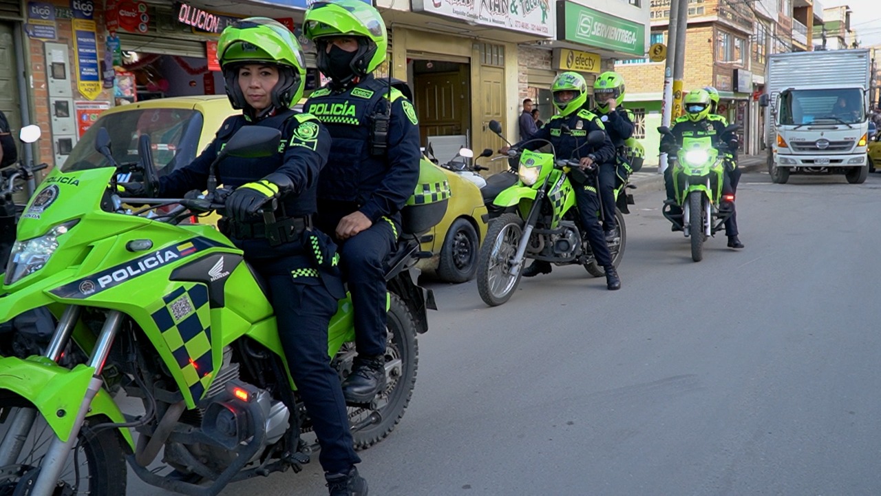 A la fecha Bogotá cuenta con 599 cuadrantes en sus 20 localidades.