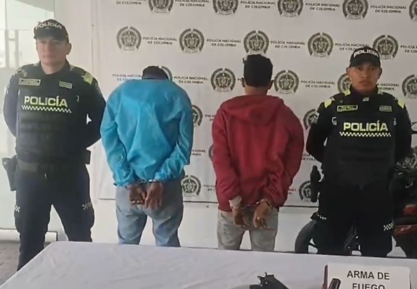 Presuntos sicarios capturados