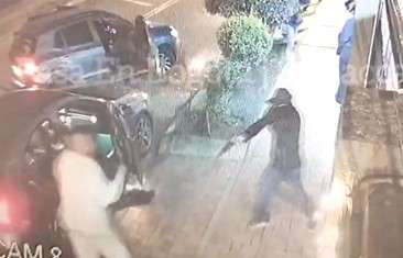 Violento atraco en Mazurén: asaltantes encañonaron e hirieron al ocupante de un vehículo
