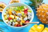 Cómo preparar una ensalada de frutas tropical