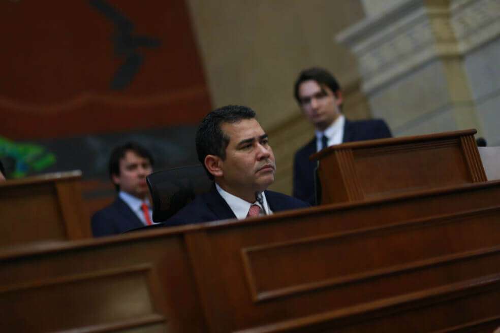 El representante Alejandro Carlos Chacón. / Cortesía