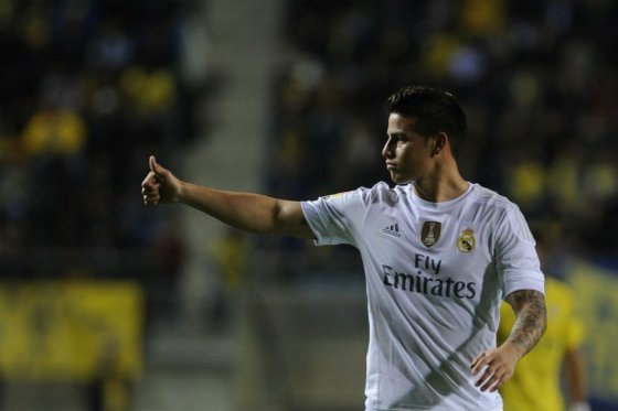 James votó por Ronaldo y finalizó 19 en la elección al Balón de Oro
