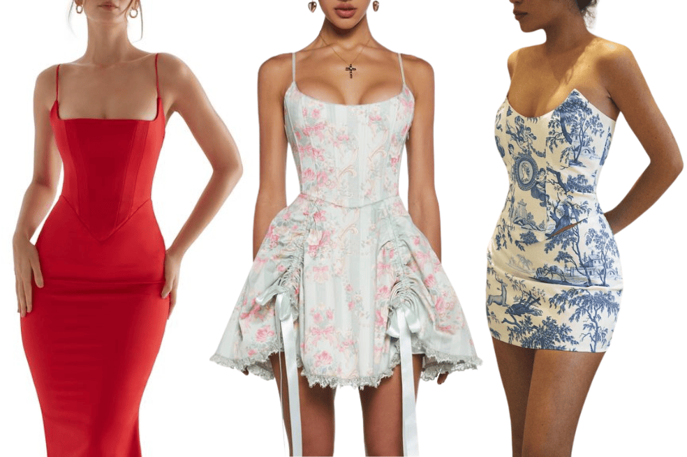 Este es uno de los vestidos que son tendencia en la temporada otoño - invierno de 2024.