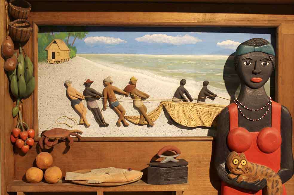 La obra Recuerdos del Pacífico de Hernando Tejada.