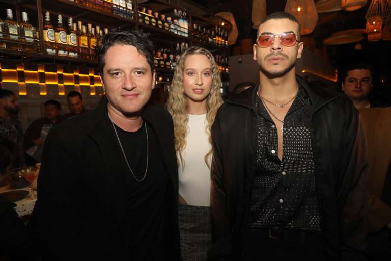 Juan Amaya , Laura Olaya y Manuel Medrano
