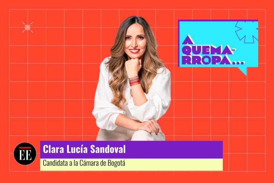 Clara Lucía Sandoval es candidata a la Cámara de Bogotá por el Partido Liberal. Tiene el número 112 en el tarjetón.