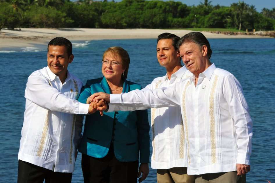 Los presidentes de la Alianza del Pacífico