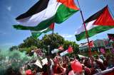 En fotos: así se vivió una protesta pro-Palestina a las afueras de la Casa Blanca