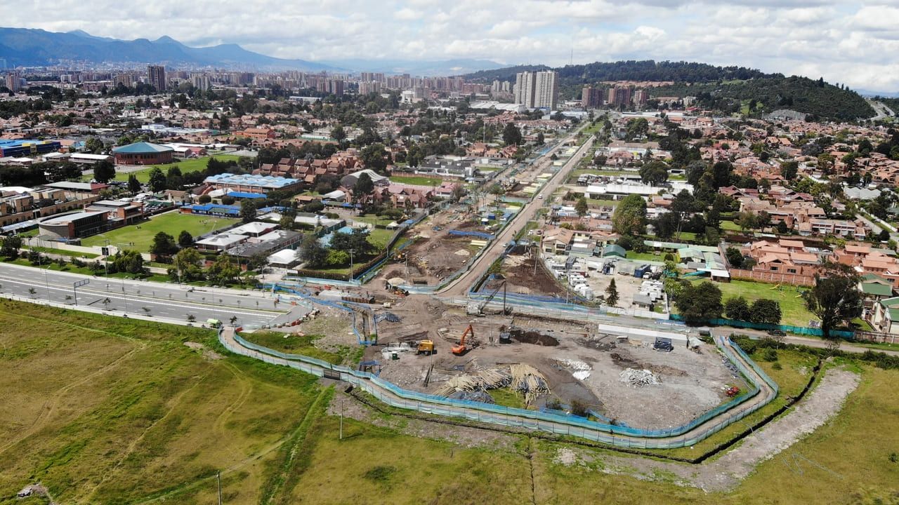IDU aseguró que el tramo entre la calle 170 hasta la 183 cuenta con un avance de más del 30 %.