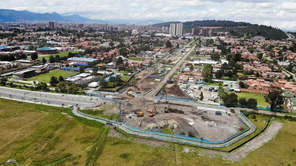 IDU aseguró que el tramo entre la calle 170 hasta la 183 cuenta con un avance de más del 30 %.
