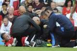 Rooney sufre corte en muslo, tras choque con Rodallega