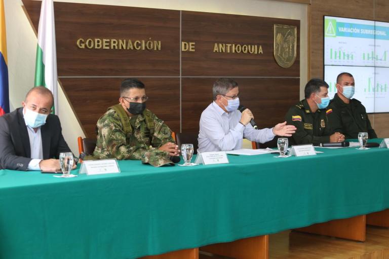 En 12,7% aumentaron los homicidios en Antioquia, durante primer semestre de 2021