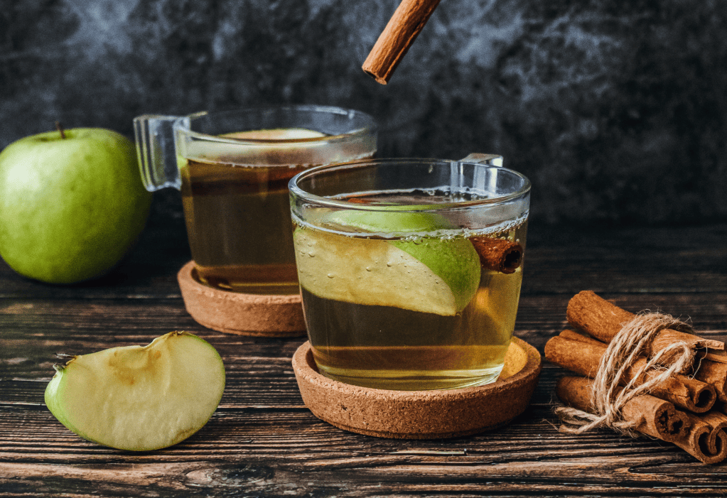 Té de manzana del campo