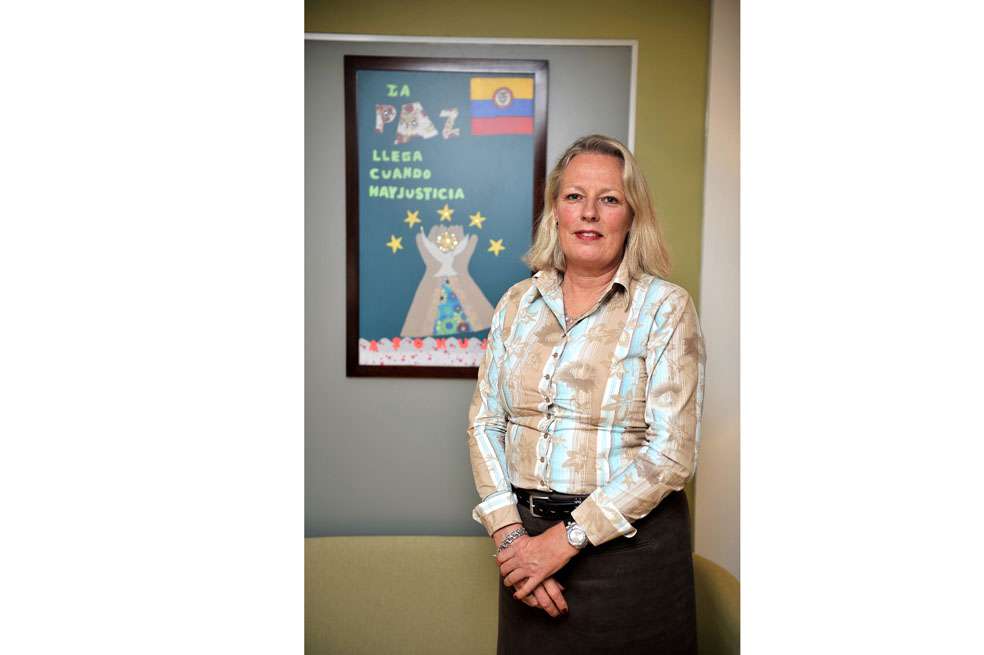 Marie Andersson de Frutos, embajadora de Suecia en Colombia. / Gustavo Torrijos
