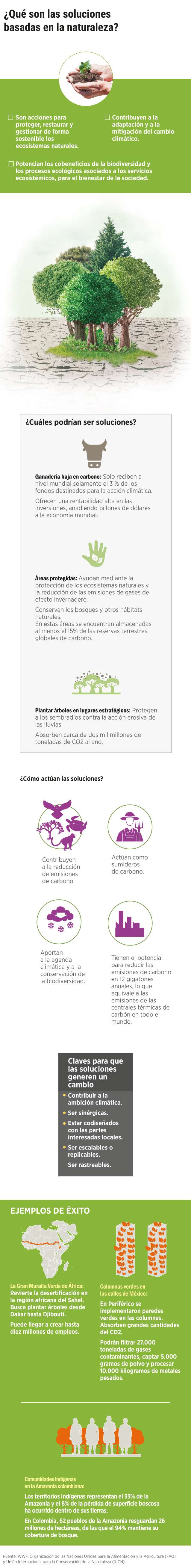 Soluciones basadas en la naturalezEl Espectador