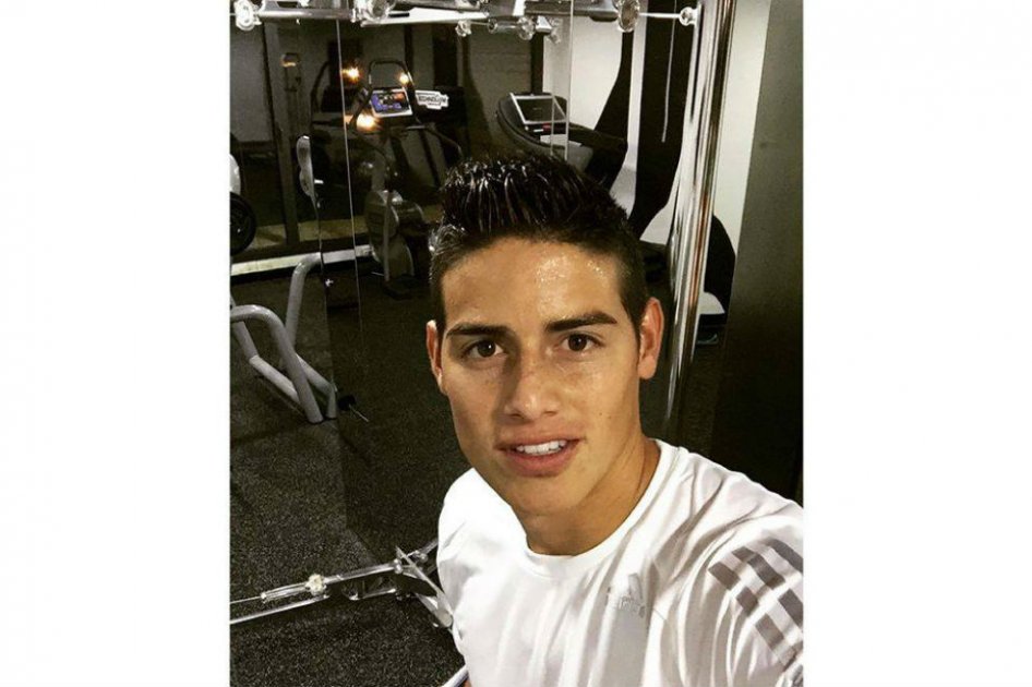 James Rodríguez continúa su proceso de recuperación con el Madrid. Foto: Facebook/James Rodriguez